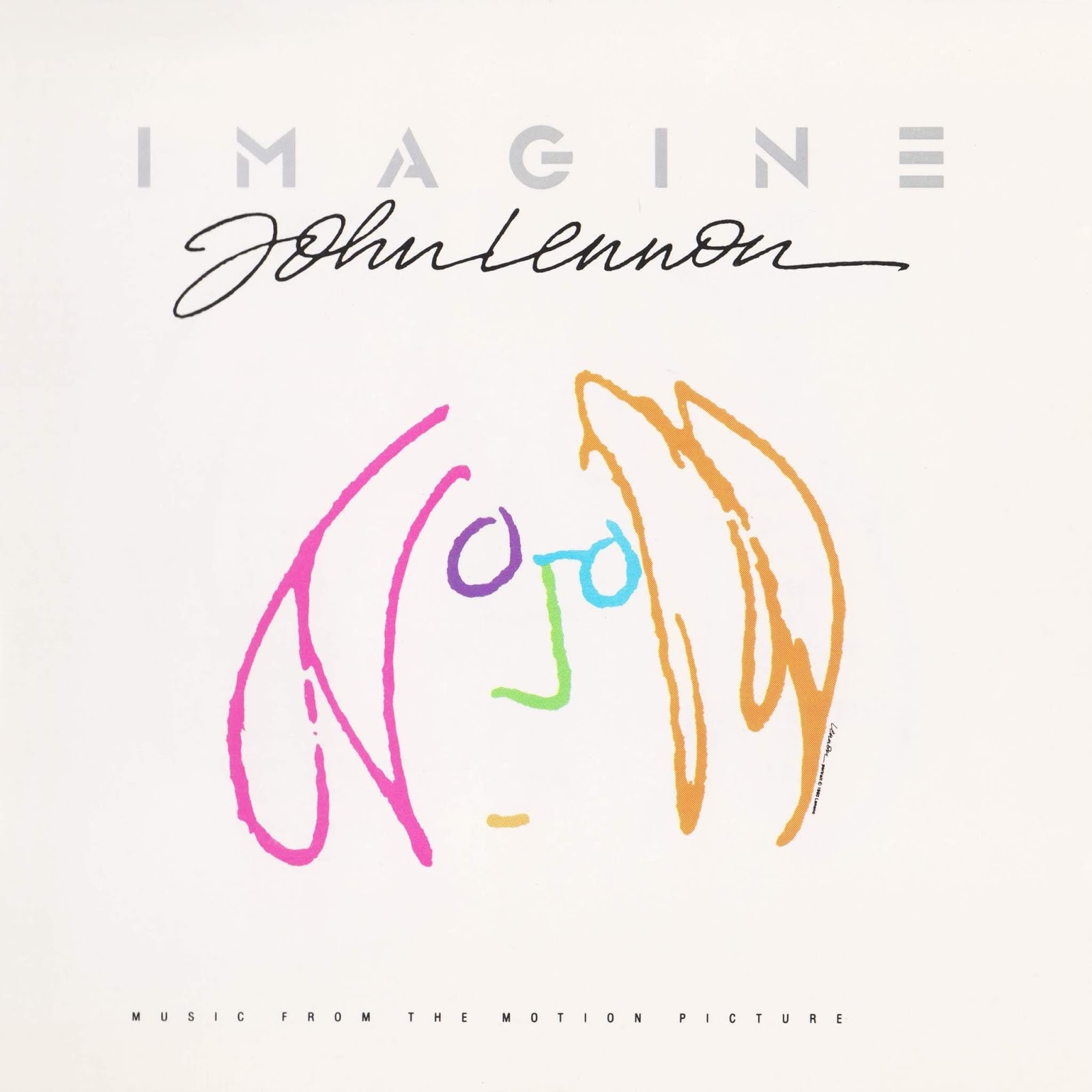 1988 Imagine John Lennon. Music From The Motion Picture - John 